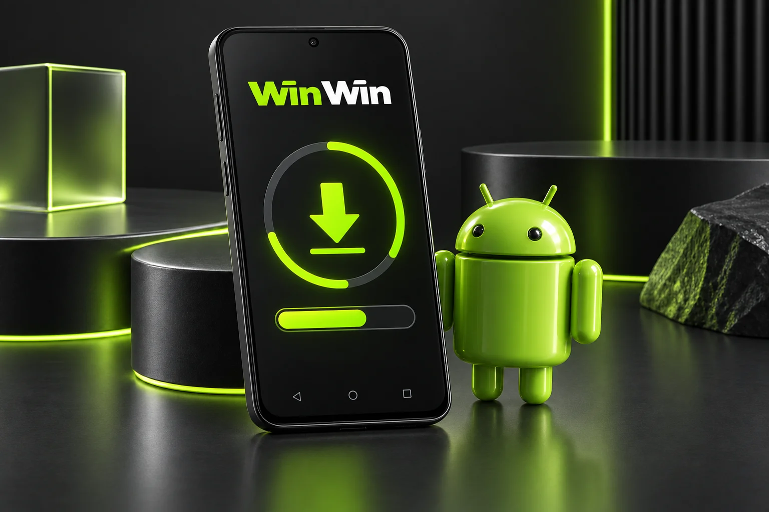 Abra a WinWin no seu Android · WinWin